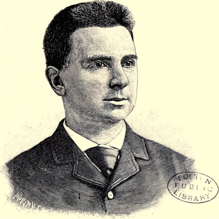Portrait of William F. Kenney, The Story of the Irish in Boston (1889), biography, 1889