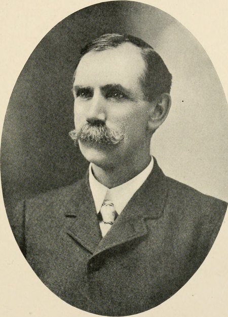 Portrait of Ethan Fay Hopkins, Successful Vermonters (1907): Lamoille, Franklin and Grand Isle counties, biography, 1907