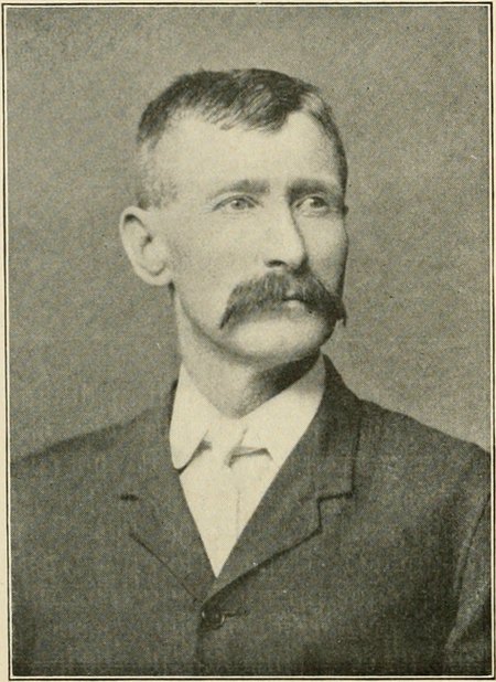 Portrait of Giles Harrington, Successful Vermonters (1907): Lamoille, Franklin and Grand Isle counties, biography, 1907