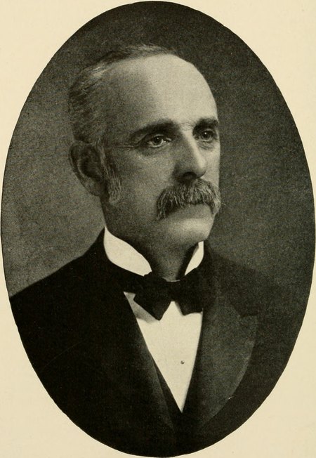 Portrait of Leslie M. Shaw, Successful Vermonters (1907): Lamoille, Franklin and Grand Isle counties, biography, 1907
