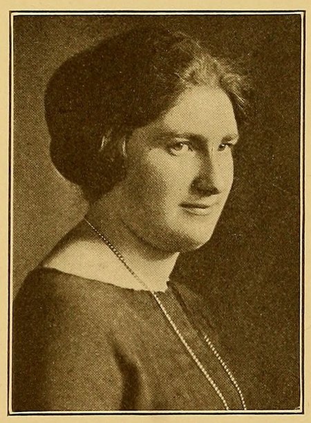 Yearbook portrait of Alice Newell, Westfield High School, class of 1924
