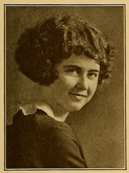 Yearbook portrait of Loretta Grady, Westfield High School, class of 1924