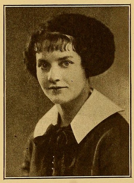 Yearbook portrait of Margaret Sullivan, Westfield High School, class of 1924