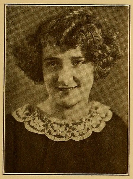 Yearbook portrait of Patrice Corcoran, Westfield High School, class of 1924