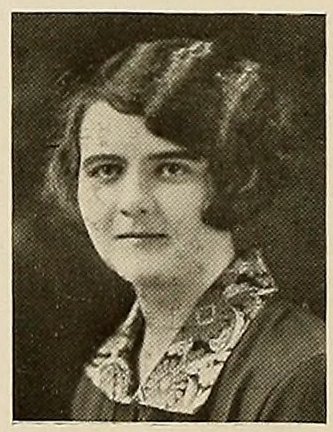Yearbook portrait of Agnes Griffin, Westfield High School, class of 1926