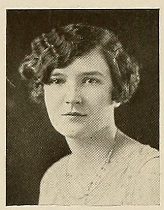 Yearbook portrait of Julia Richardson, Westfield High School, class of 1926