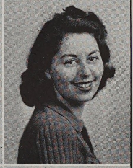 Portrait of Barbara Gould, Technical High School, class of 1944