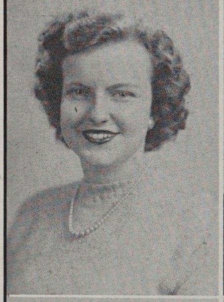 Portrait of Clara I. Evans, Technical High School, class of 1944