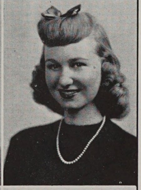 Portrait of Lois Mason, Technical High School, class of 1944