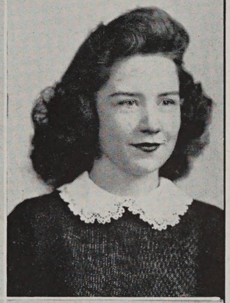 Portrait of Mary T. Stevens, Technical High School, class of 1944