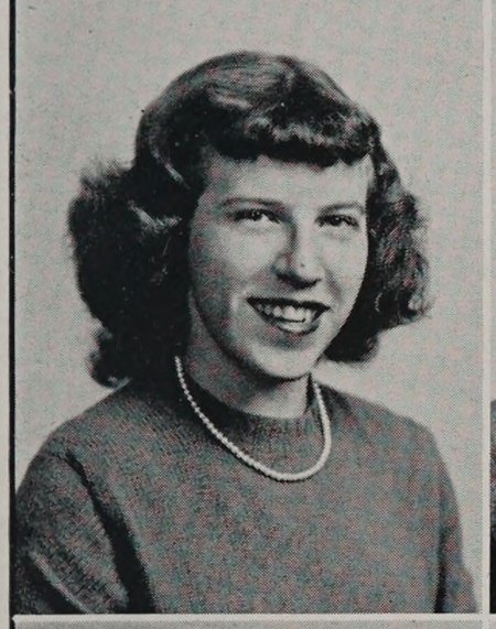 Portrait of Shirley Bates, Technical High School, class of 1944