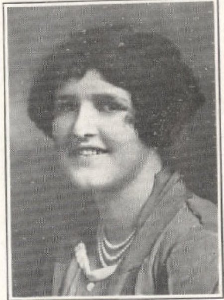 Yearbook portrait of Ann Veronica Lynch, Taunton High School, class of 1926