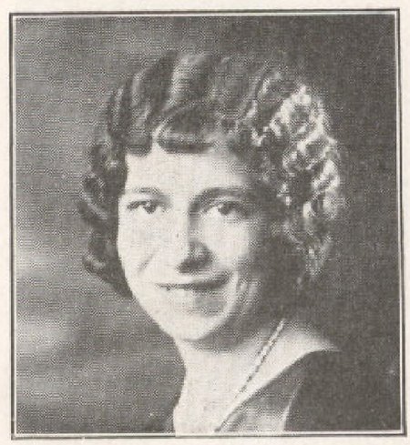 Yearbook portrait of Carmela Welch, Taunton High School, class of 1930