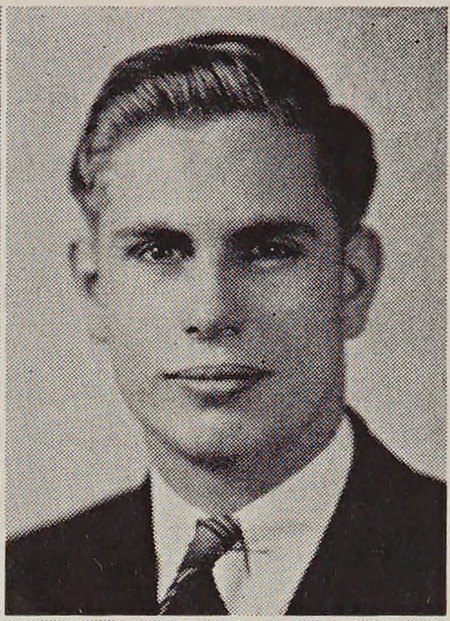 Portrait of Aurele E. Cournoyer, New Bedford Vocational School, class of 1940