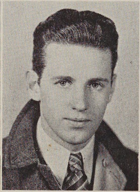 Portrait of Calvin C. Lake, New Bedford Vocational School, class of 1940