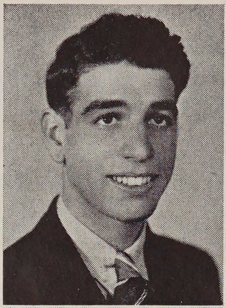 Portrait of Manuel Borges, New Bedford Vocational School, class of 1940