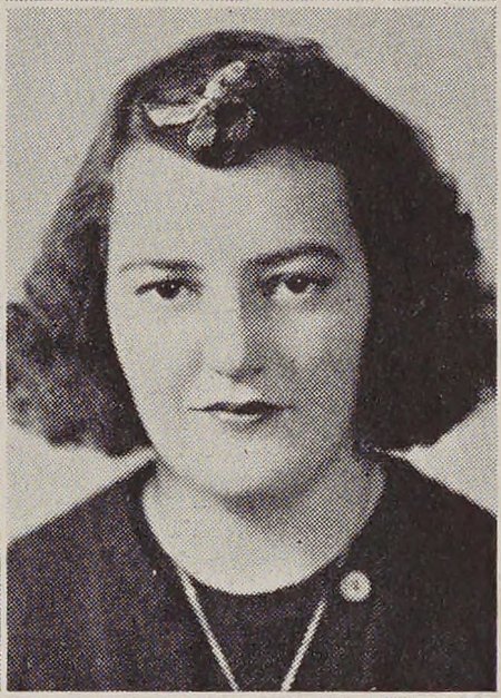 Portrait of Mildred Beard, New Bedford Vocational School, class of 1940
