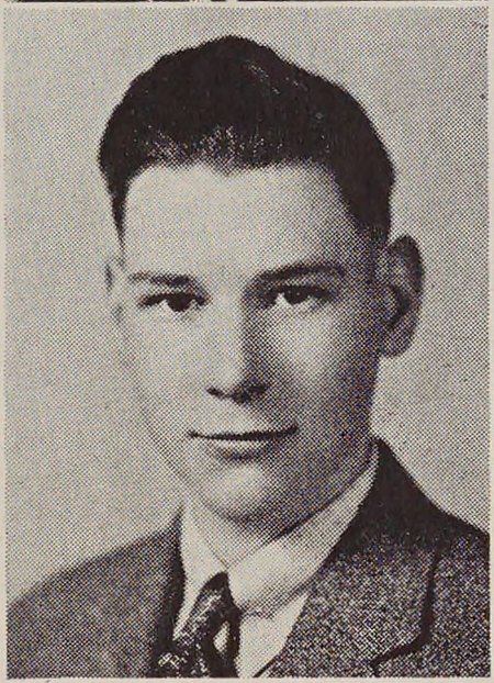 Portrait of Raymond Forand, New Bedford Vocational School, class of 1940