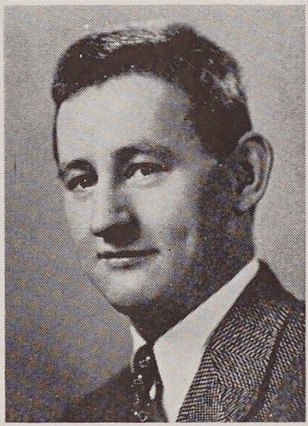 Portrait of Joseph Gaj, New Bedford Vocational School, class of 1941
