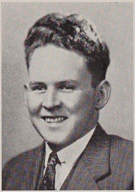 Portrait of Roger Allain, New Bedford Vocational School, class of 1941