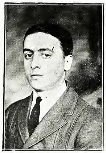 Yearbook portrait of Anthony Eugene Roberts, Watertown High School, class of 1923