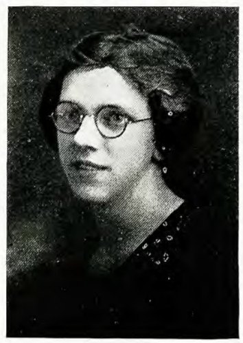 Yearbook portrait of Ada Elizabeth Hunt, Watertown High School, class of 1924