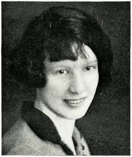 Yearbook portrait of C Jeannette Parker, Watertown High School, class of 1926