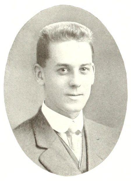 Yearbook portrait of Charles Benjamin Russell, Springfield Central High School, class of 1912