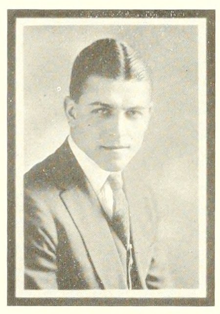 Portrait of Edmund William O'Donnell, Springfield College, class of 1921